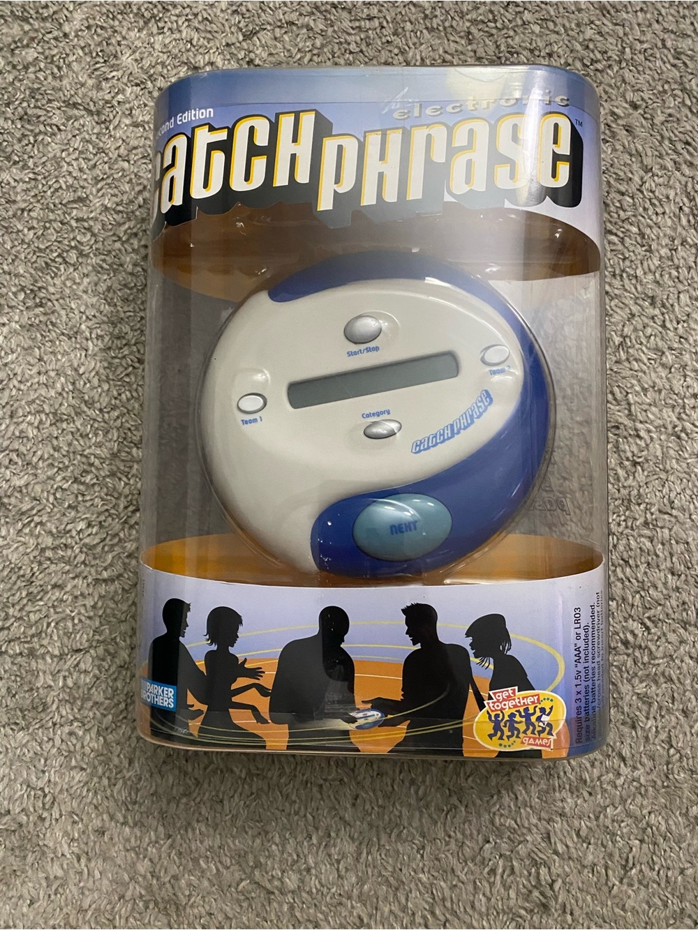 Hasbro Catch Phrase Electronic Game - White and Blue